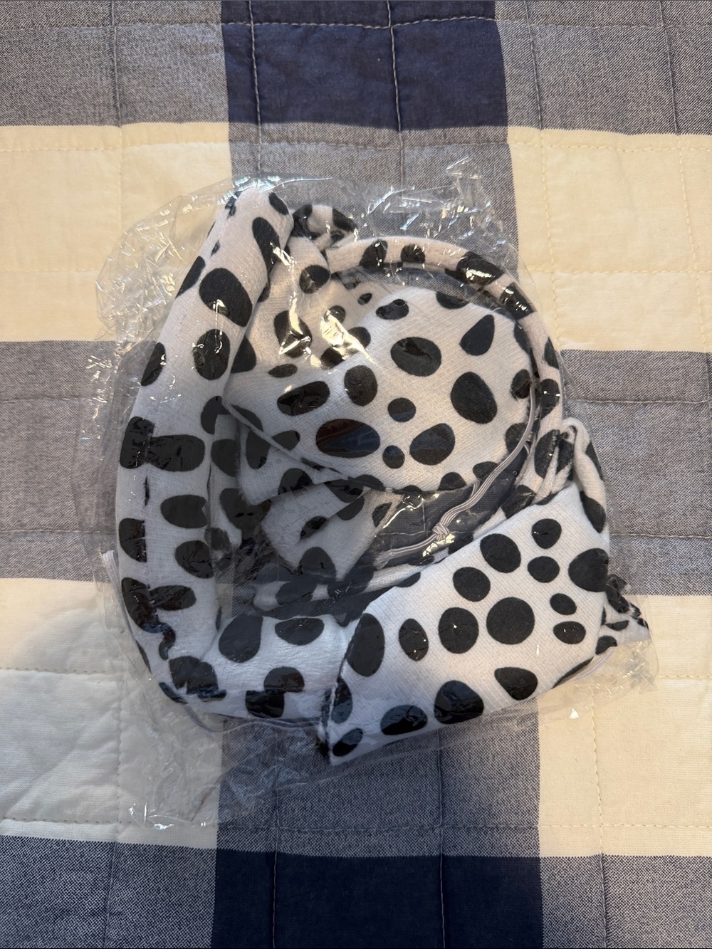 Dalmatian ears, tail, bow necktie